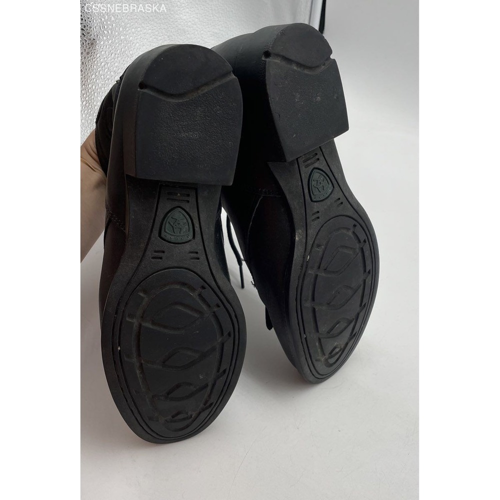 Ariat Black Leather Kiltie Western Boots, - Size 7.5B, 33501 - Picture 6 of 9